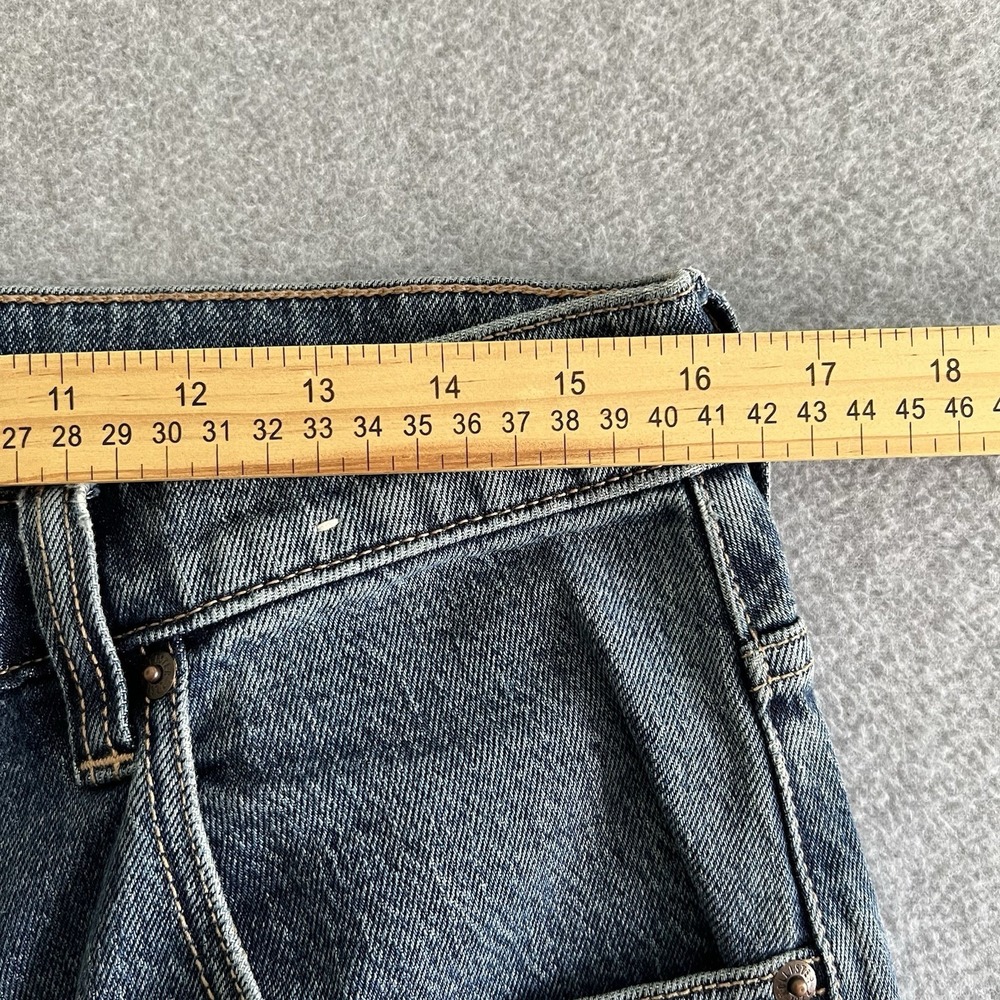Hollister Y2K Denim Carpenter Shorts Mens 32 Distressed Vtg Baggy Jean Skater - Picture 7 of 12